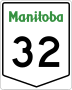 Provincial Trunk Highway 32 marker