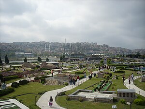An overview of Miniatürk, 2012