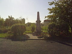 Le monument aux morts.