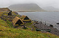 Image 14A maritime museum located in the village of Bolungarvík, Vestfirðir, Iceland, showing a 19th-century fishing base with a typical boat of the period and associated industrial buildings: an example of a very small museum