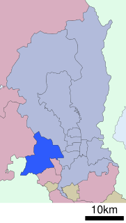 西京区位置図