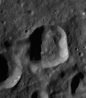 Снимок зонда Lunar Reconnaissance Orbiter.