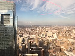 North Philadelphia from One Liberty Observation Deck