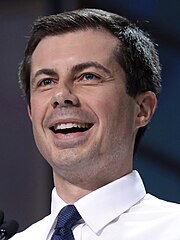 Former Mayor of South Bend Pete Buttigieg from Indiana