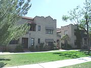 The Greystone Apartments was built in 1930 and is located at 645-649 N. Fourth Avenue. It was listed in the Phoenix Historic Property Register in September 1986.