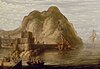View of Gibraltar by Peter van de Velde