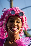 Performer in the Pixar Play Parade