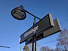 Station sign