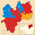 2019 results map