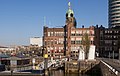 Rotterdam, Hotel New York from the bridge (the Rijnhavenbrug)