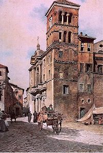 Aquarela de Ettore Roesler Franz (1880).