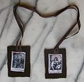 The Brown Scapular of Our Lady of Mount Carmel