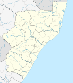 Mtubatuba is located in KwaZulu-Natal