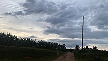 Sunset of Mitooma in Uganda.