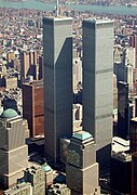 The original World Trade Center, 1970–1971 (destroyed in 2001)