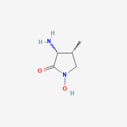 (3R,4R)-3-Amino-1-hidroksi-4-metilpirolidin-2-on