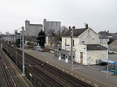 Vue d'ensemble de la halte.