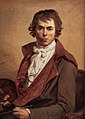 Autoportrait de Jacques-Louis David, huile sur toile, 1794.