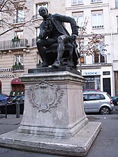 Monumento a Diderot por Jean Gautherin.