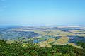 View from Mount Kakuda (center: Uwasekigata Lagoon Park)