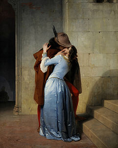 The Kiss, by Francesco Hayez