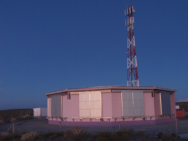 Un des 4 ensembles de détecteurs optiques (télescopes à fluorescence).