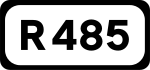 R485 road shield}}