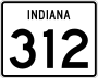 State Road 312 marker