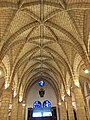 Vaulted ceiling (rib vault structure)
