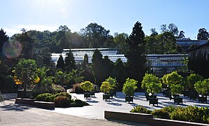 Botanical garden of Montet greenhouses