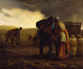 The Potato Harvest by Jean-François Millet. The Walters Art Museum.