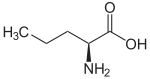 Struktur von L-Norvalin