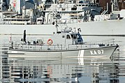 KBV class Latvian coastal patrol boat "Ausma"