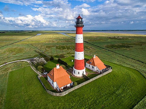 1. Platz: Leuchtturm Westerheversand von Marco Leiter