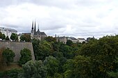 Cathedral above gorge.