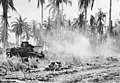 Image 64Australian light tanks and infantry in action at Buna (from Military history of Australia during World War II)