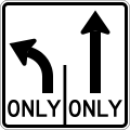 R3-H8ba Lane Use Control Sign (L-T)