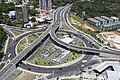 O Viaduto Gilberto Mestrinho liga as zonas Centro-Sul e Leste de Manaus, no Amazonas.