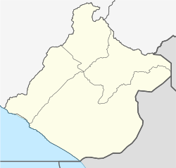 Tarata is located in Department of Tacna