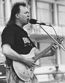 Mike Deasy in Pärnu, Estonia 1992