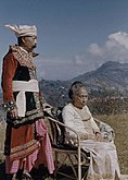 Khin Maung Lat and his wife Princess Myat Phaya Lat