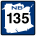 Route 135 marker