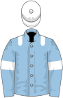 Light blue, white epaulets, armlets and cap