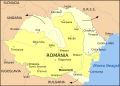 Image 64Romania after the territorial losses of 1940. The recovery of Bessarabia and Northern Bukovina was the catalyst for Romania's entry into the war on Germany's side. (from History of Romania)