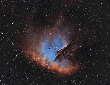 NGC 281, by Chuck Ayoub