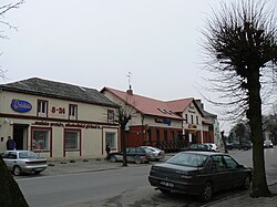 Main street toward Klaipėda
