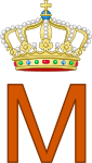 Monogramme de la reine Máxima.