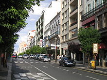 Photographie de la rue de Paris avant la rénovation en 2006