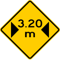 P-5-5 Maximum width clearance