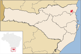 Guaramirim – Mappa